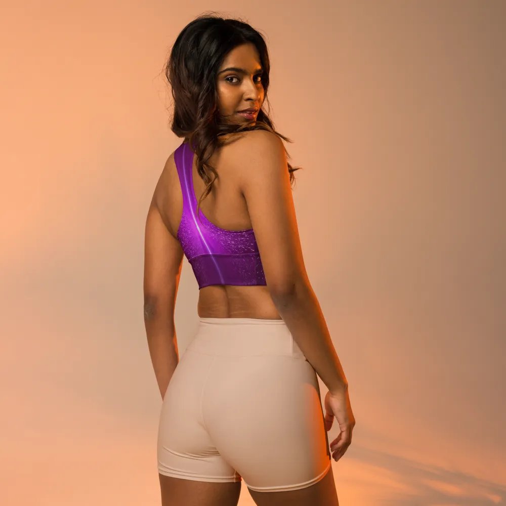 Radiant Burst Longline Sports Bra product image (2)
