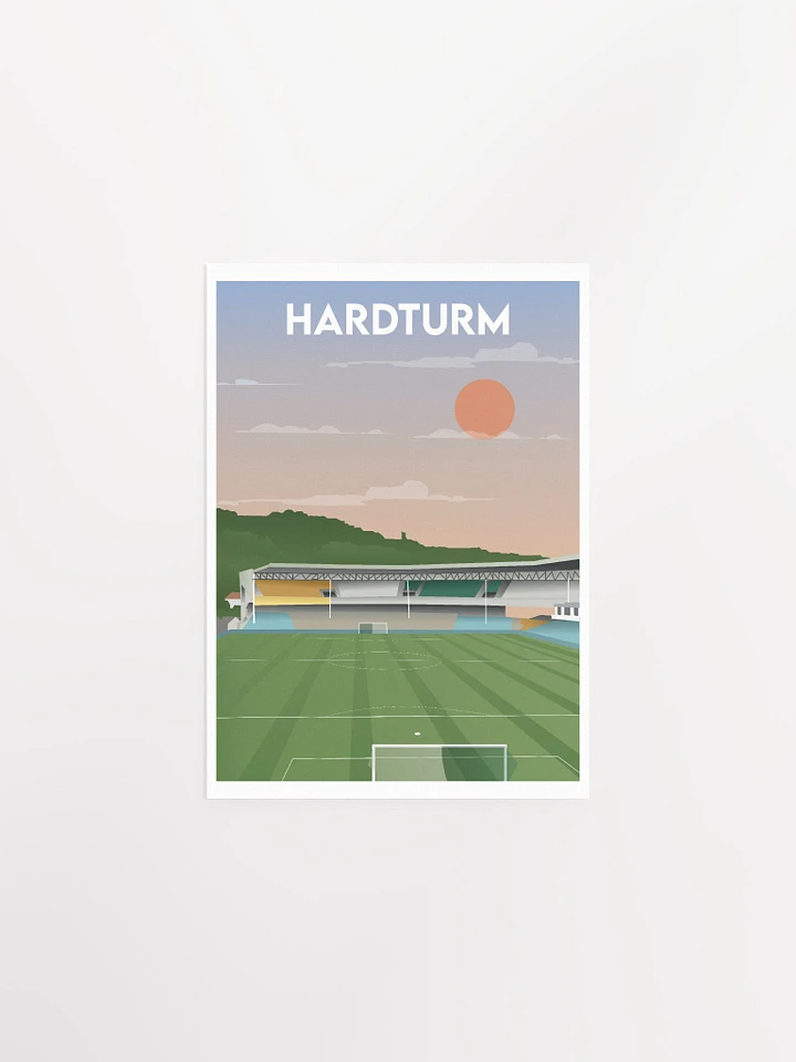 Hardturm Stadium Design Poster product image (1)