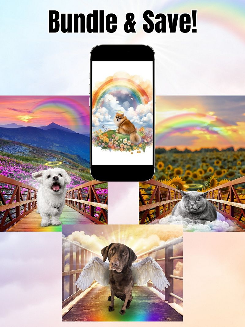 Professionals Rainbow Bridge Bundle (5 Portraits)