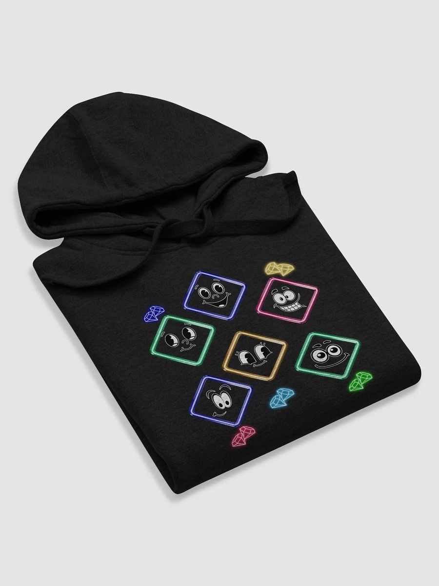 Happy Diamond Faces - Colorful Artistic Hoodie product image (42)