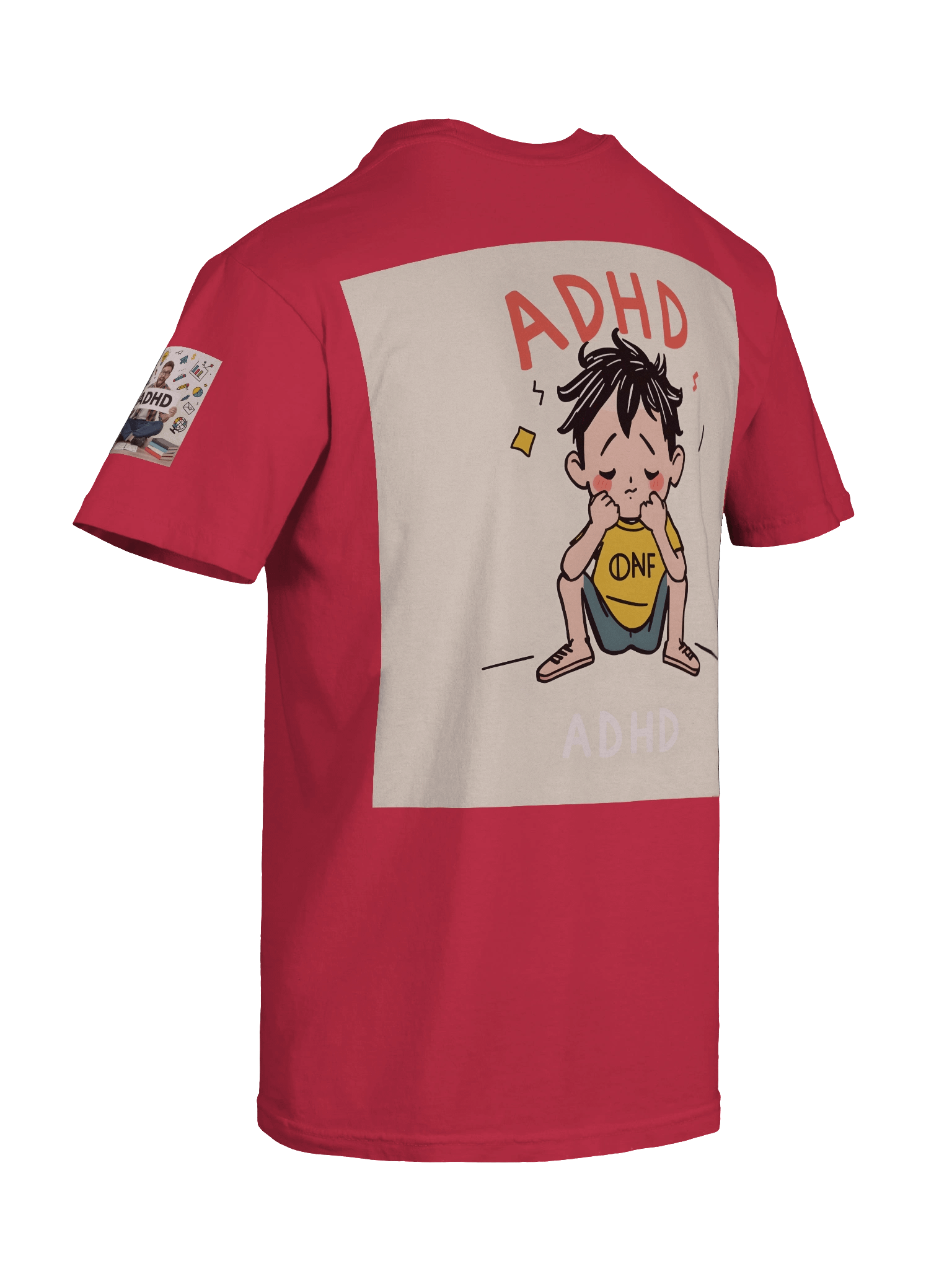ADHD Awareness Illustrated T-Shirt product image (10)