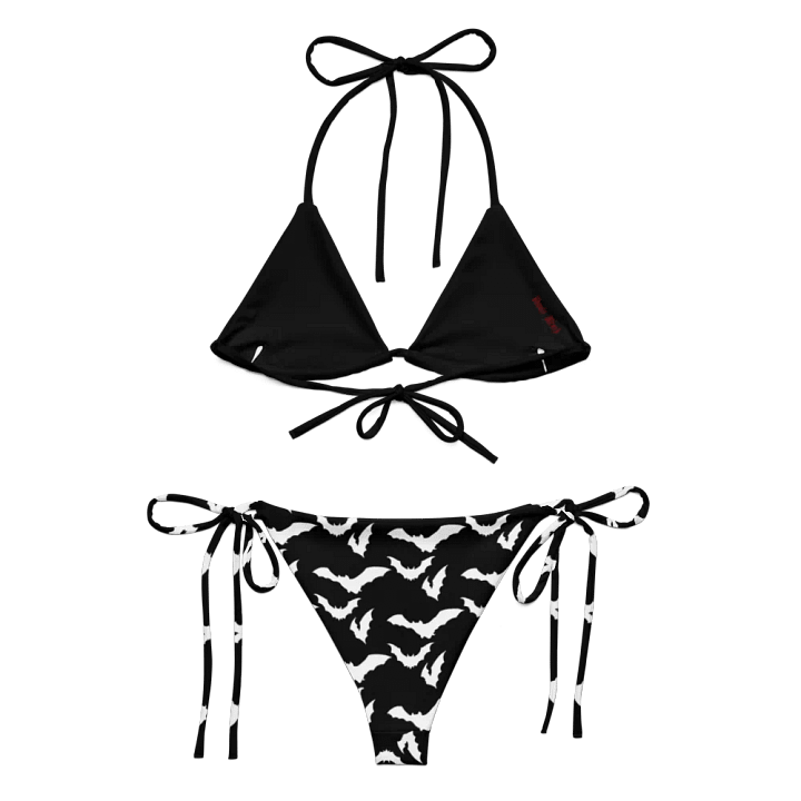 Symmetrical Bat Silhouette Bikini Set product image (2)