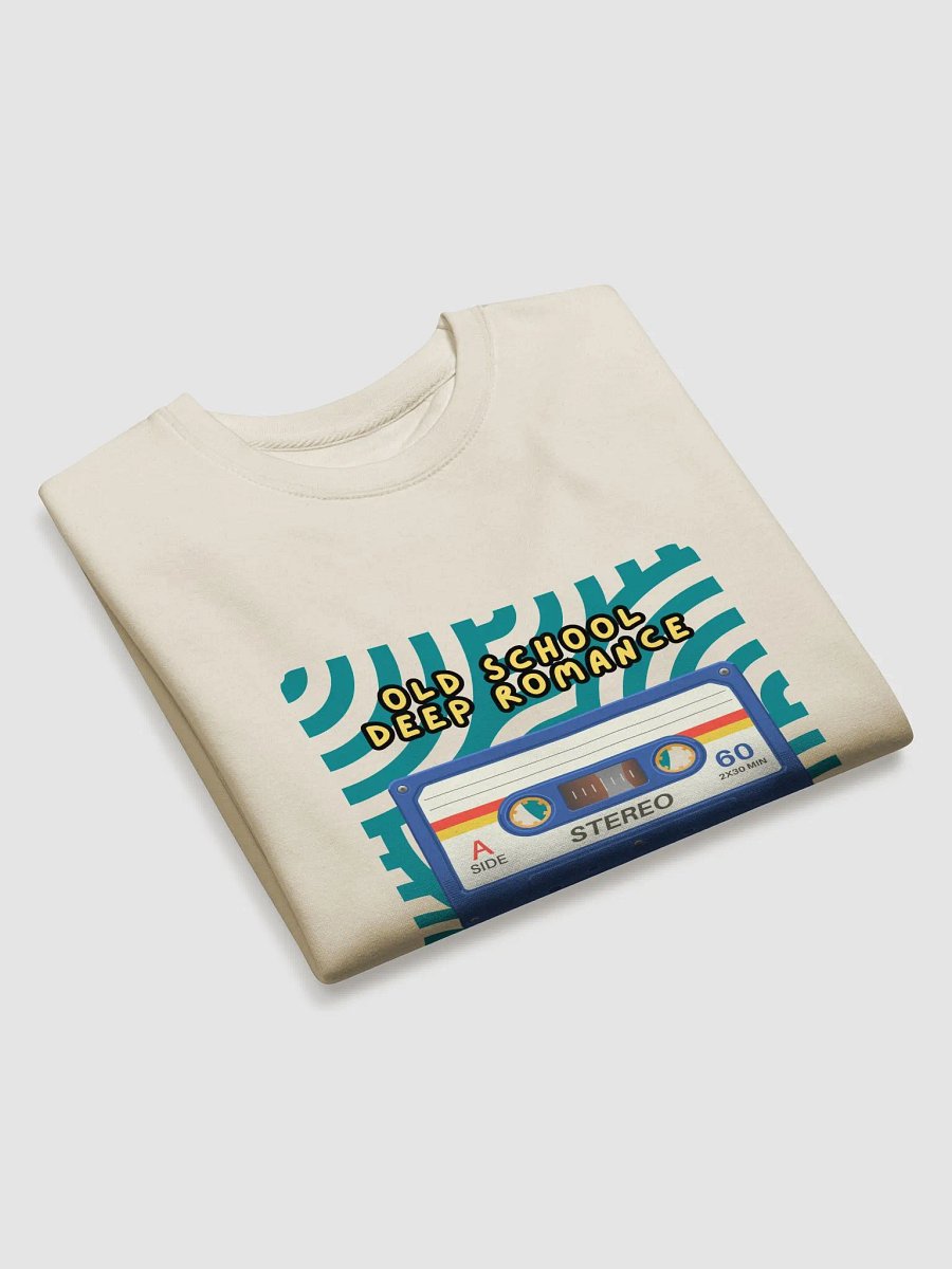 Retro Romance Cassette Tape Sweatshirt | old school deep romance product image (7)