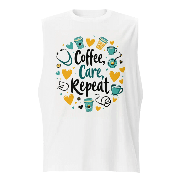 Care & Caffeine Muscle Tank product image (1)
