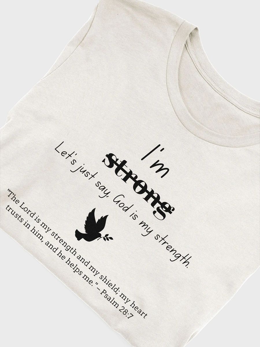 God is My Strength - Faith Tee product image (36)