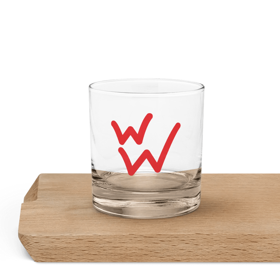 WW Rocks Glass (Red) product image (7)