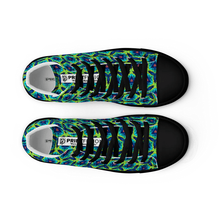 Pattern Printed Retro PF High Tops product image (2)