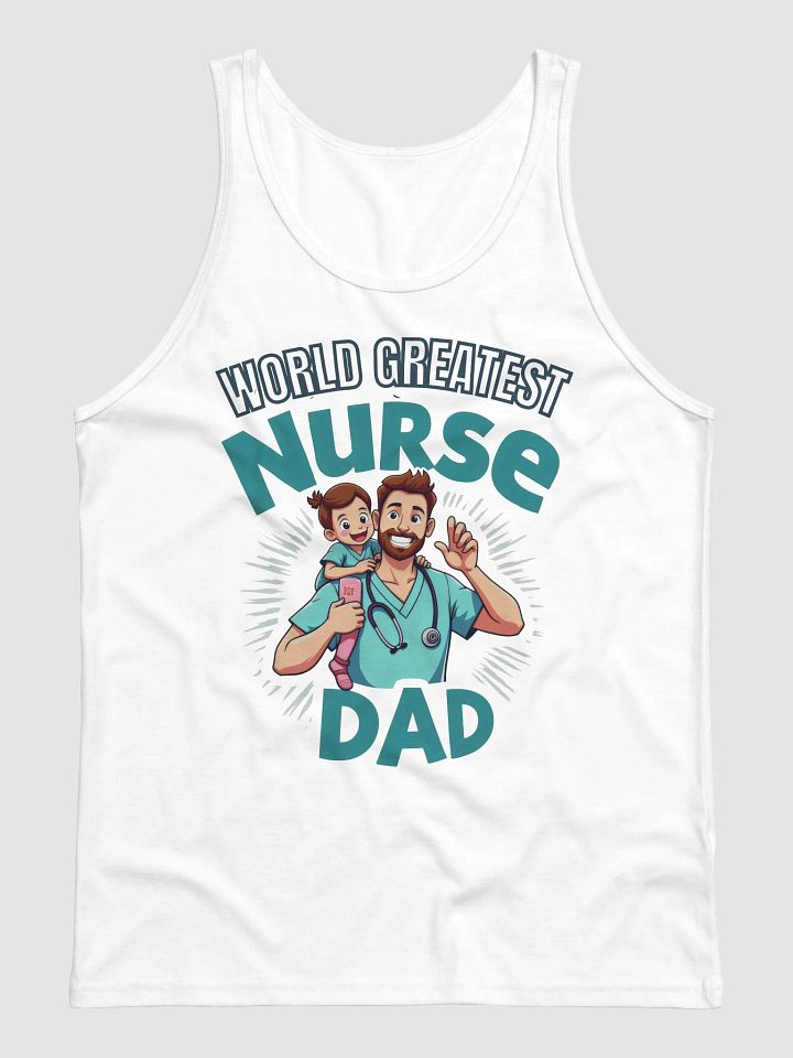 World's Greatest Nurse Dad Tank Top product image (3)