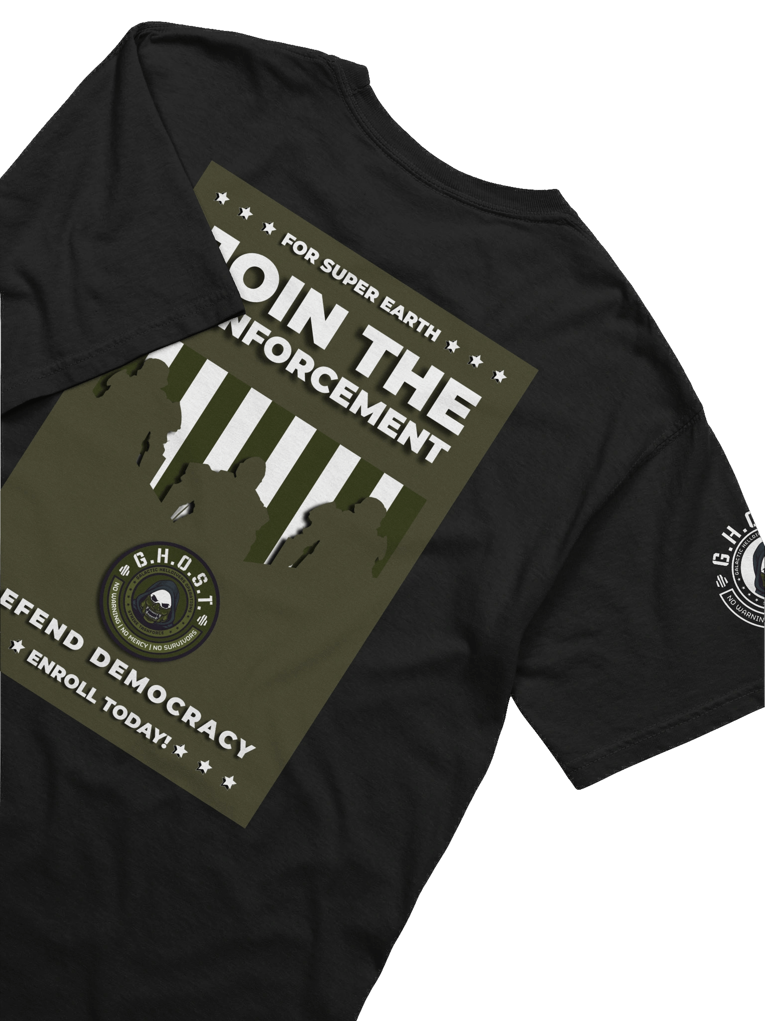 GHOST Recruitment Poster T-Shirt 2 product image (6)