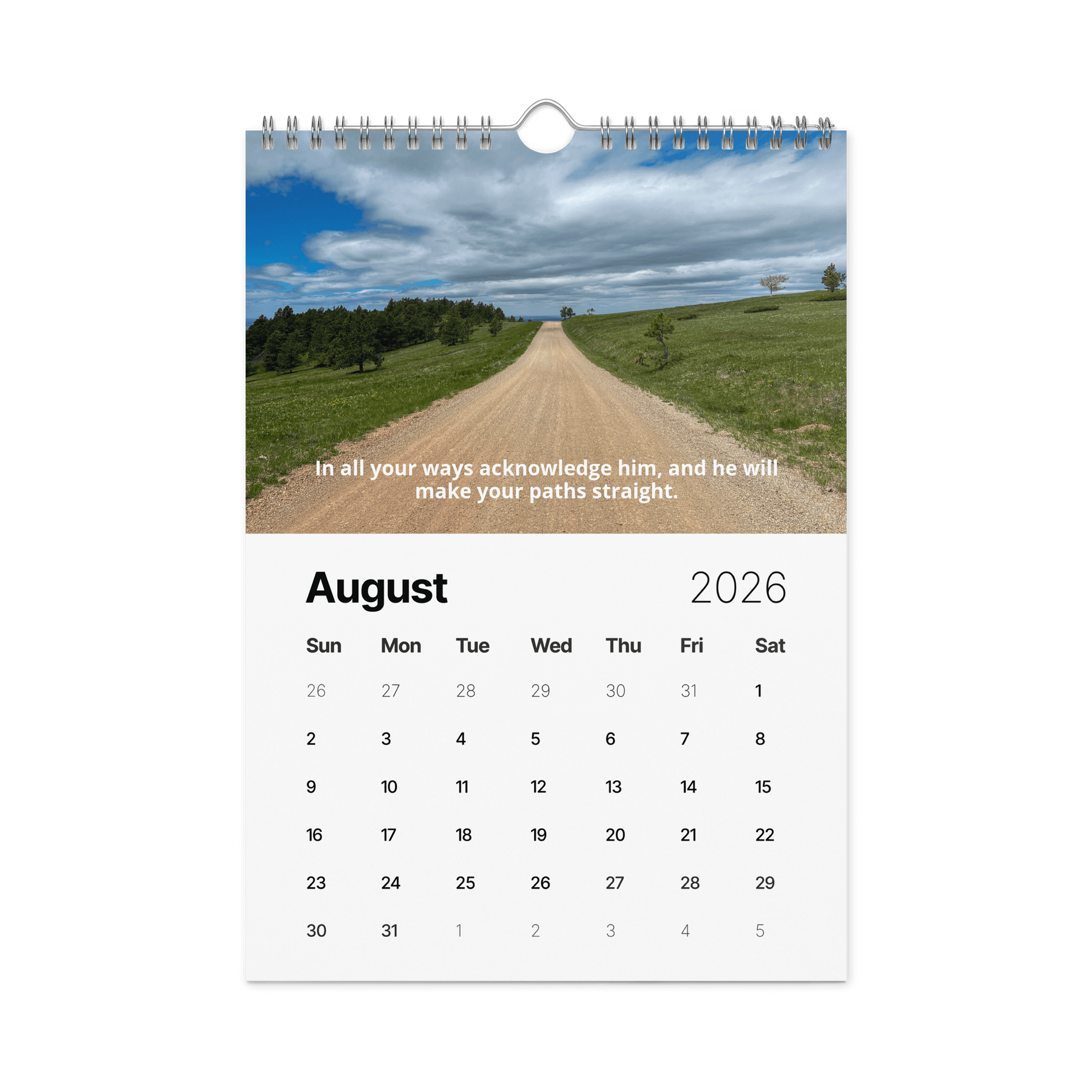 2026 Roads Less Traveled Photo Calendar product image (9)