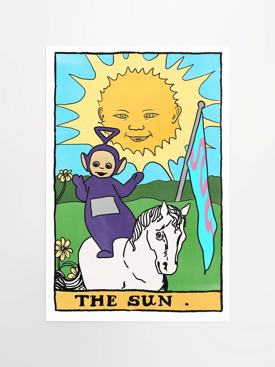 Teletubbies Sun Tarot Card Print product image (4)