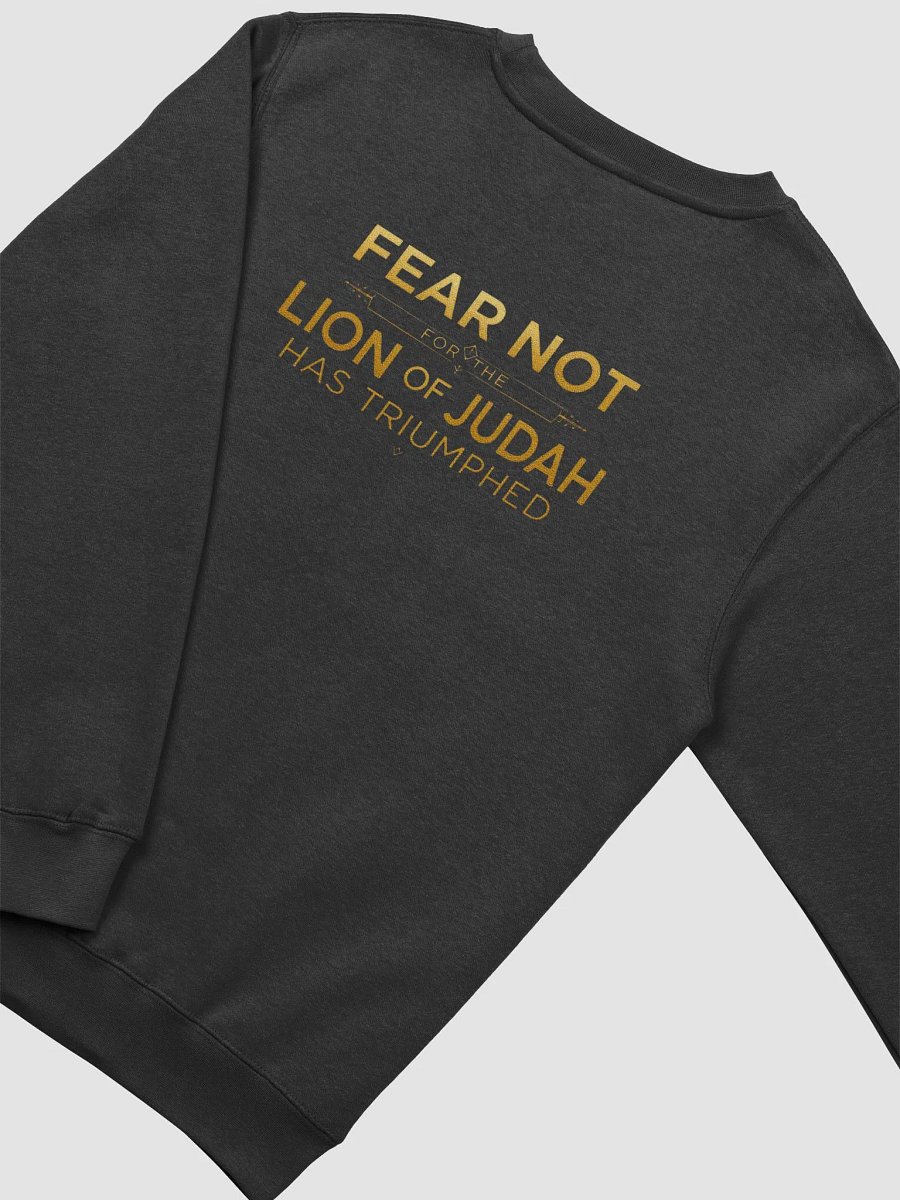 Lion of Judah Christian Premium Crewneck Sweatshirt | Revelation 5:5 product image (21)