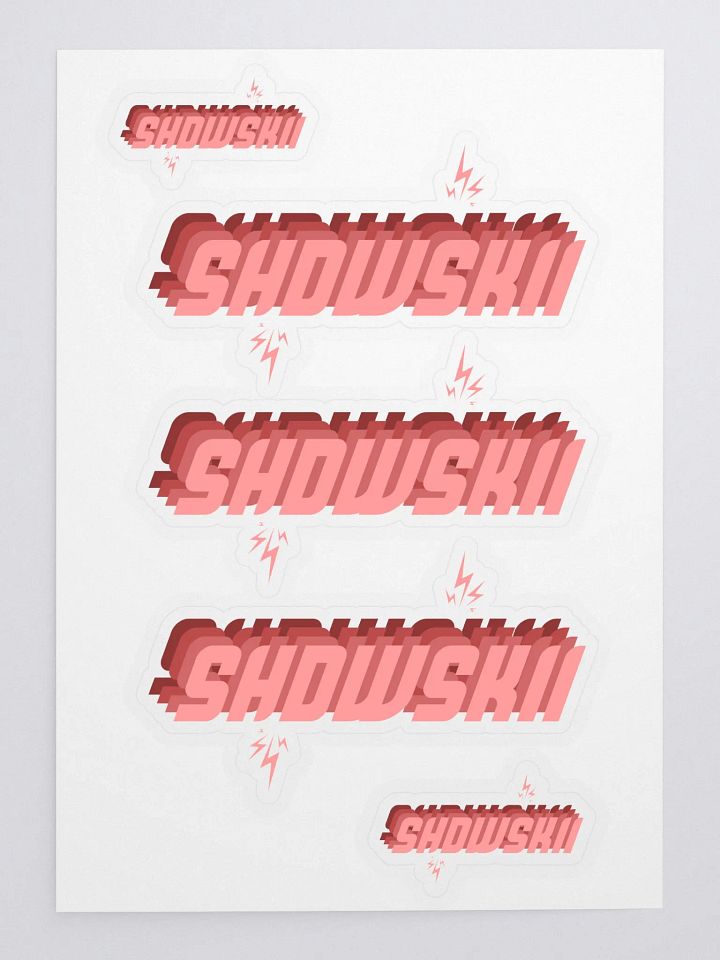 CONCEPT STICKERS VOL 1 / RED product image (1)