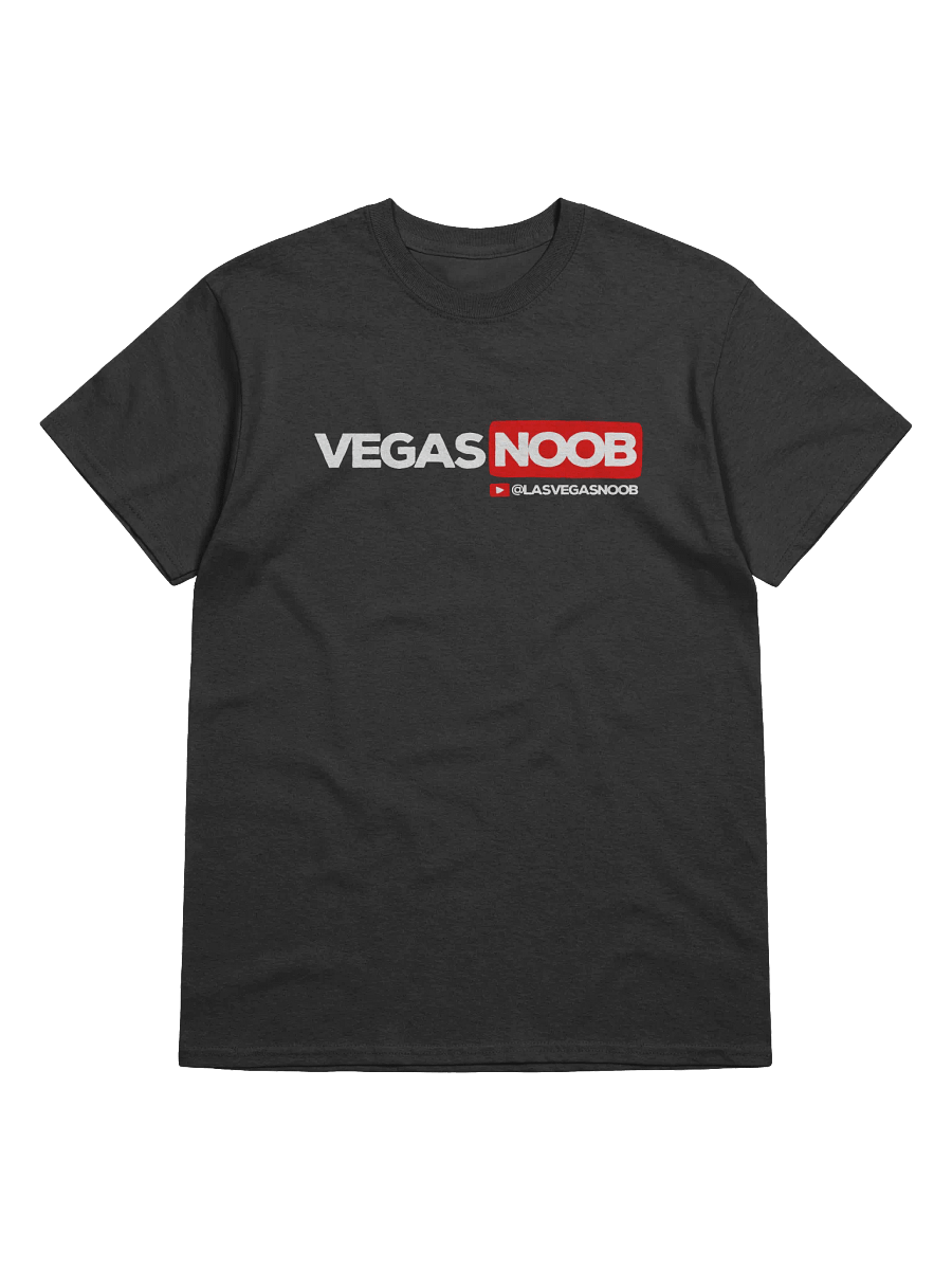 VEGAS NOOB Logo Classic Black Tee product image (2)