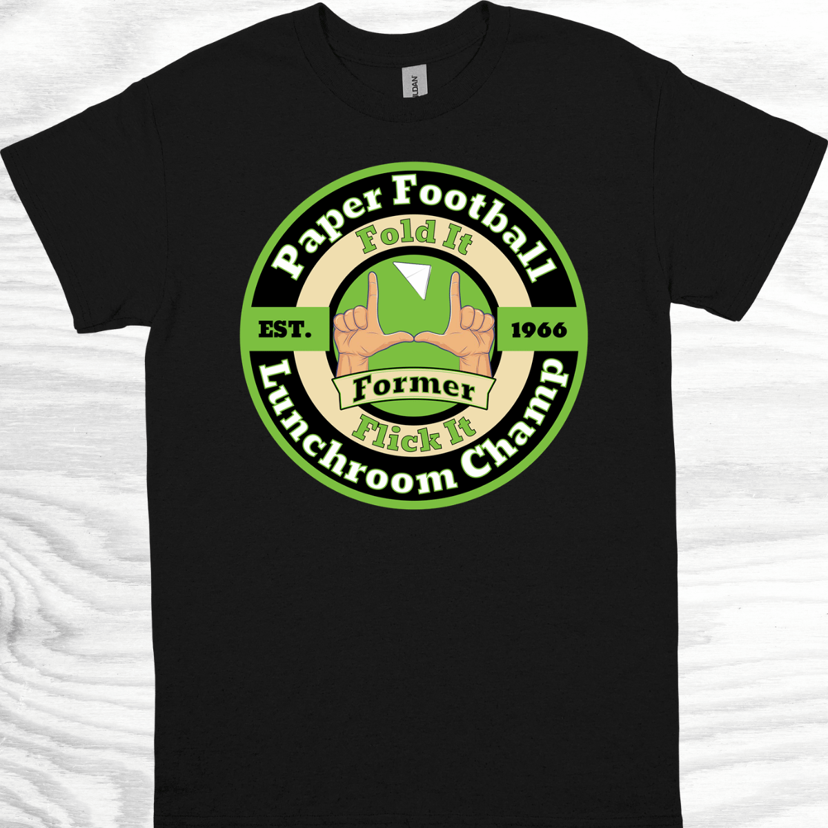 Former Paper Football Lunchroom Champ product image (1)