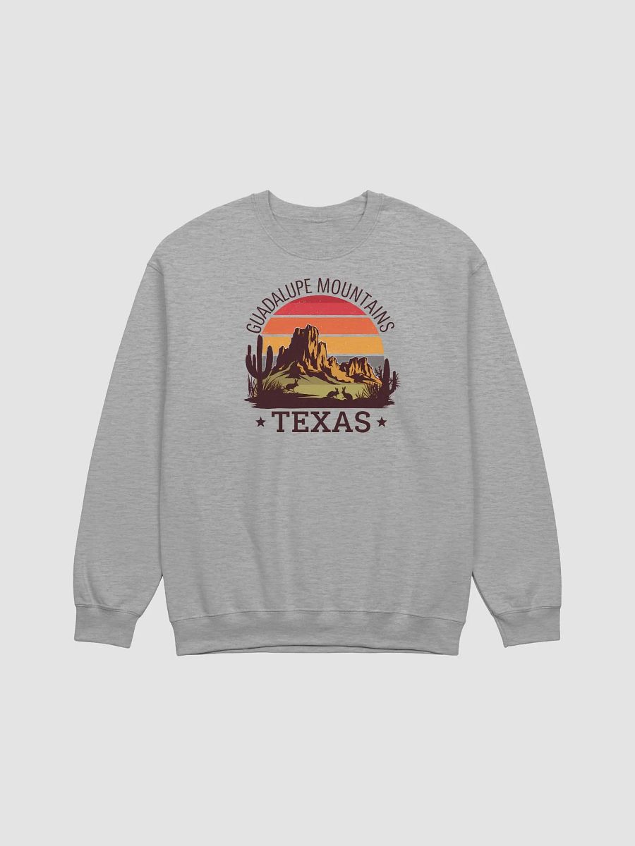 Guadalupe Mountains Sunset Sweatshirt product image (2)
