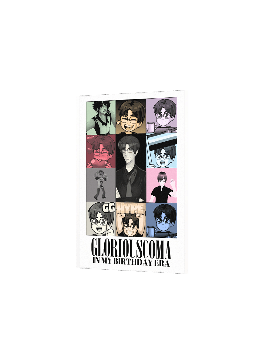 GloriousComa In My Birthday Era Limited Edition Poster product image (4)