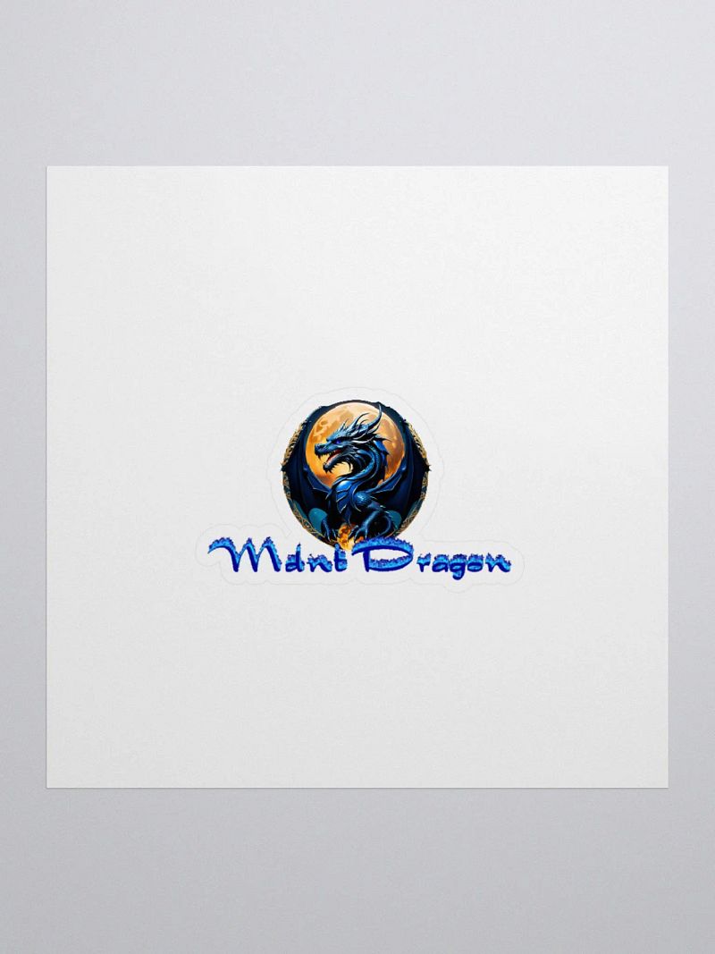 MdntDragon Logo sticker