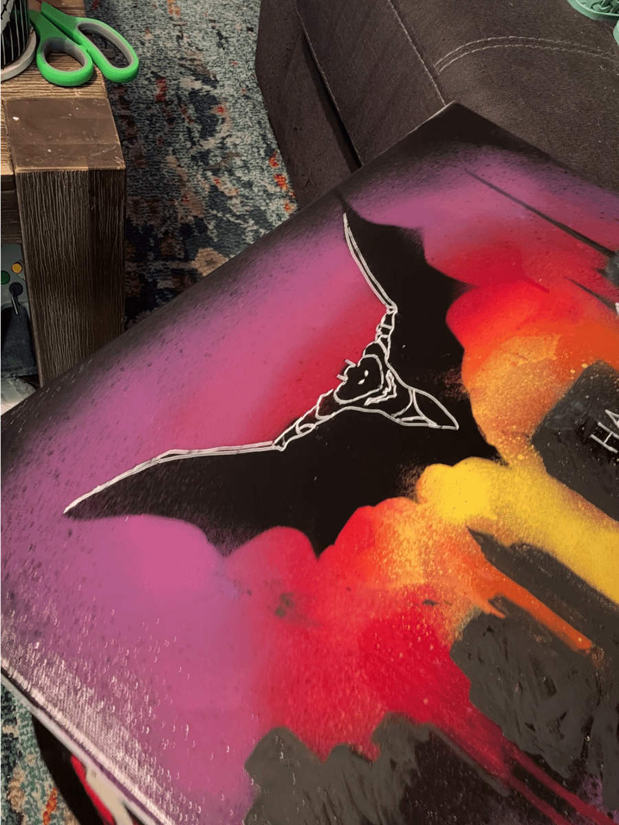 Canvas Prints of Bat Guy vs Bad Guys product image (5)