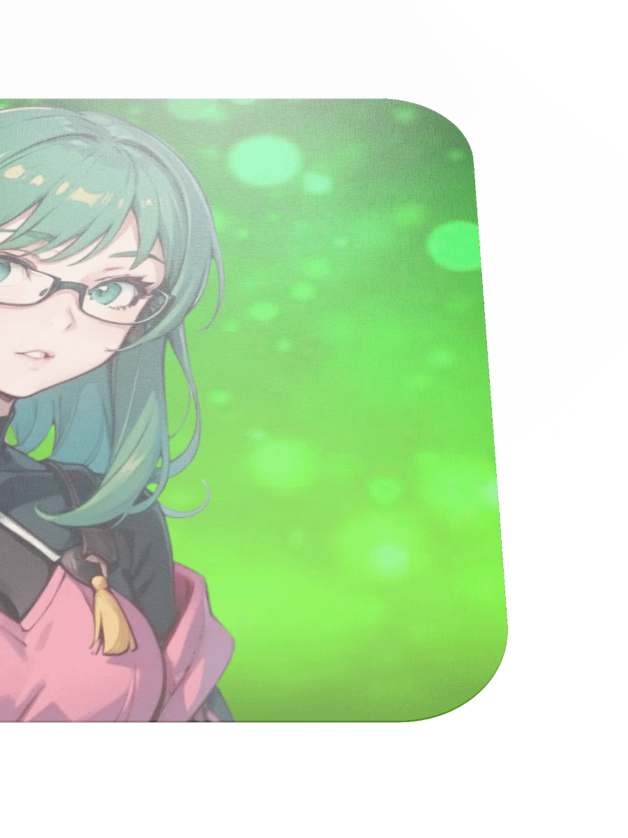 (GREEN Waifu) K Classic Mouse Pad product image (5)