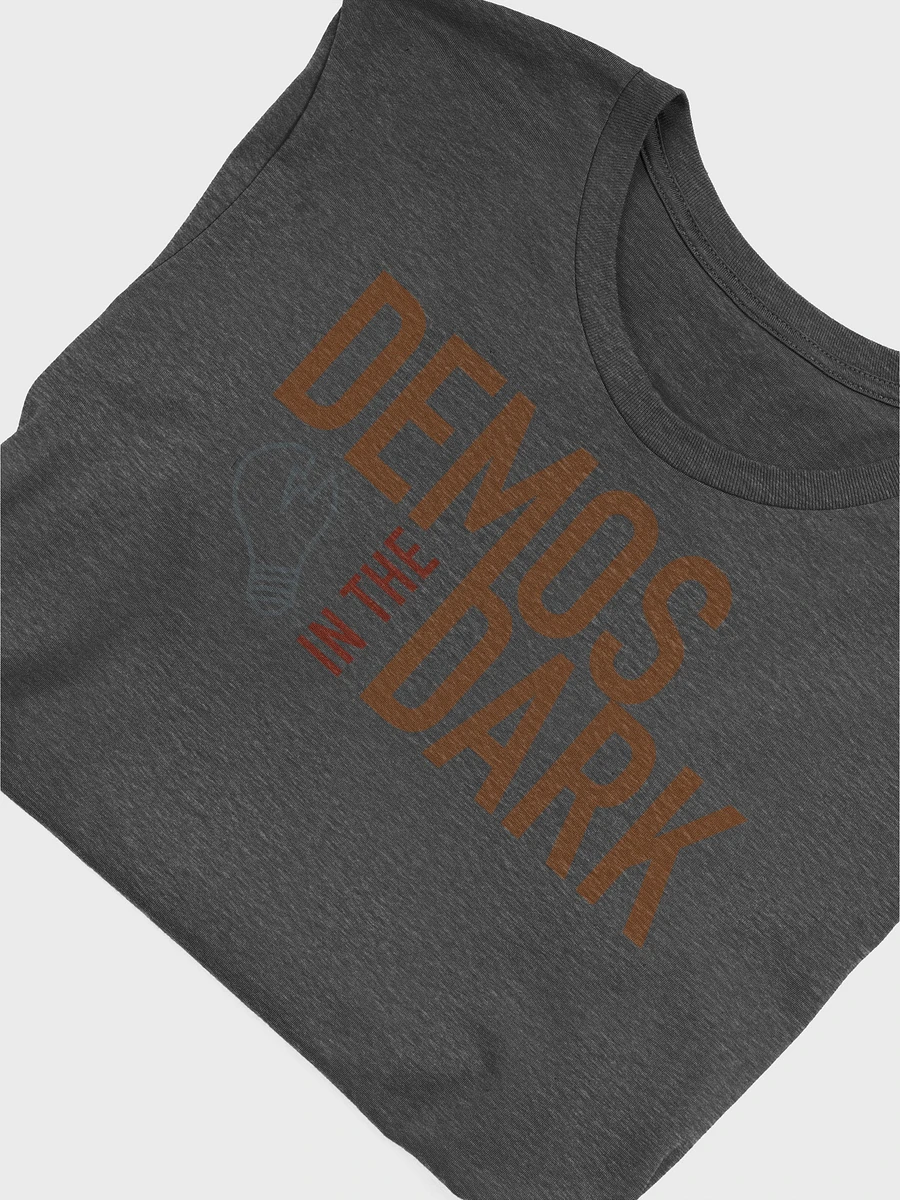 Demos in the Dark Logo T Heather Gray product image (4)