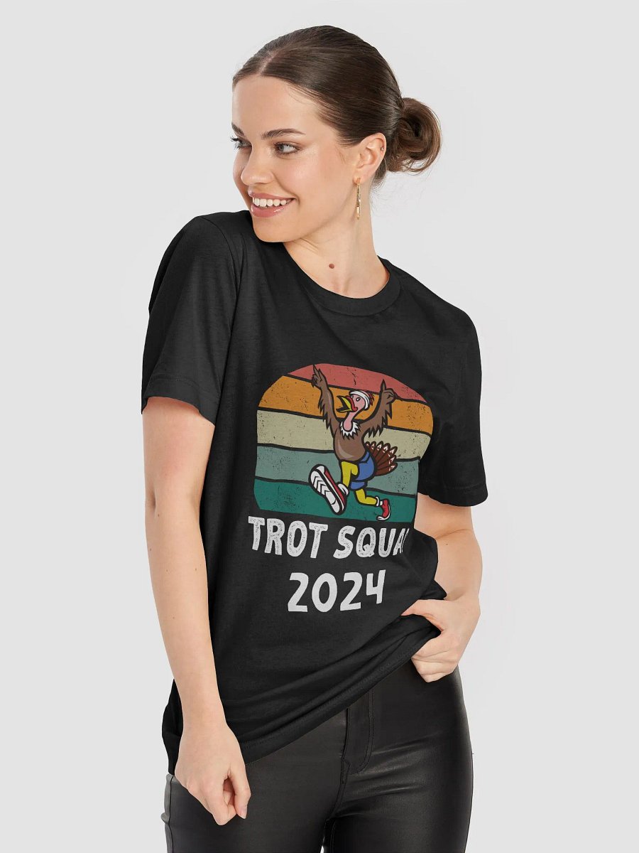 Thanksgiving Turkey Trot Squad 2024 Turkey T-Shirt product image (2)