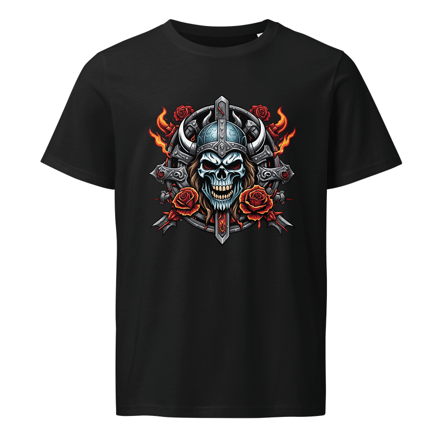 Viking Skull Fury Organic Tee product image (5)