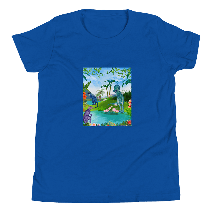 Dino Swim Time Kids T-Shirt product image (1)