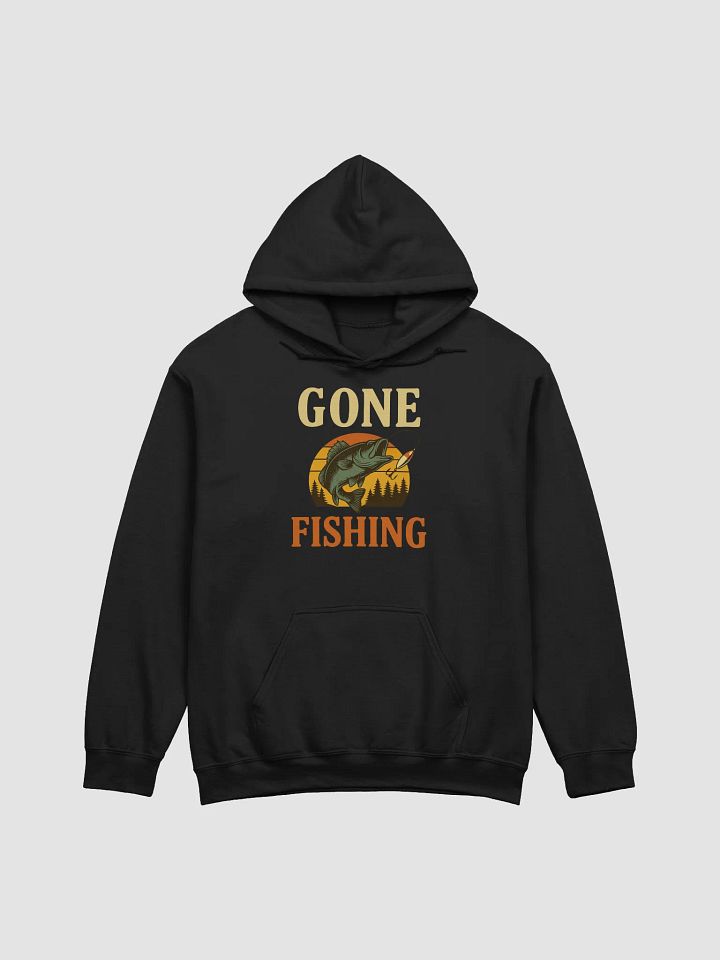 Gone Fishing Hoodie – Bold Graphic Hoodie for Anglers product image (1)