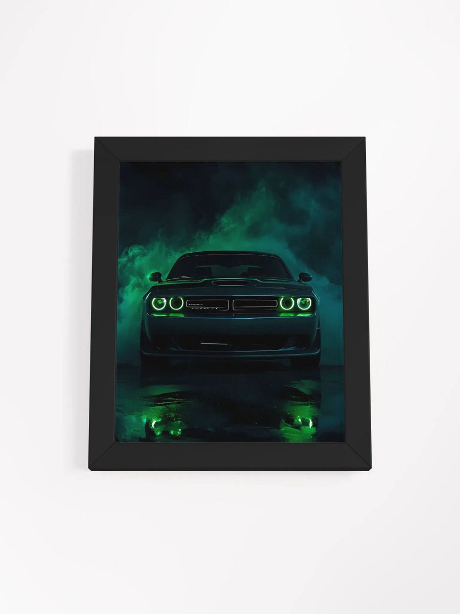 Neon Dream Car Framed Poster product image (2)