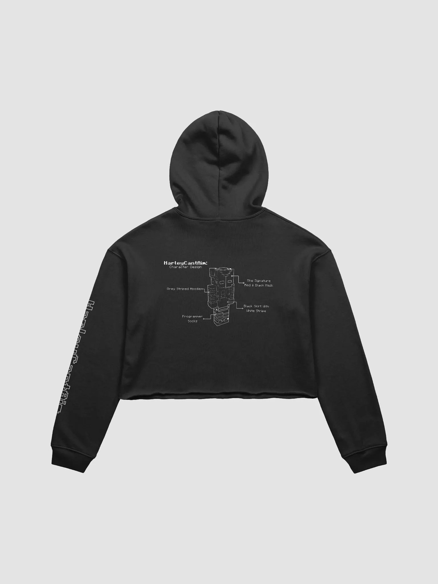 Blueprint Crop Hoodie product image (2)
