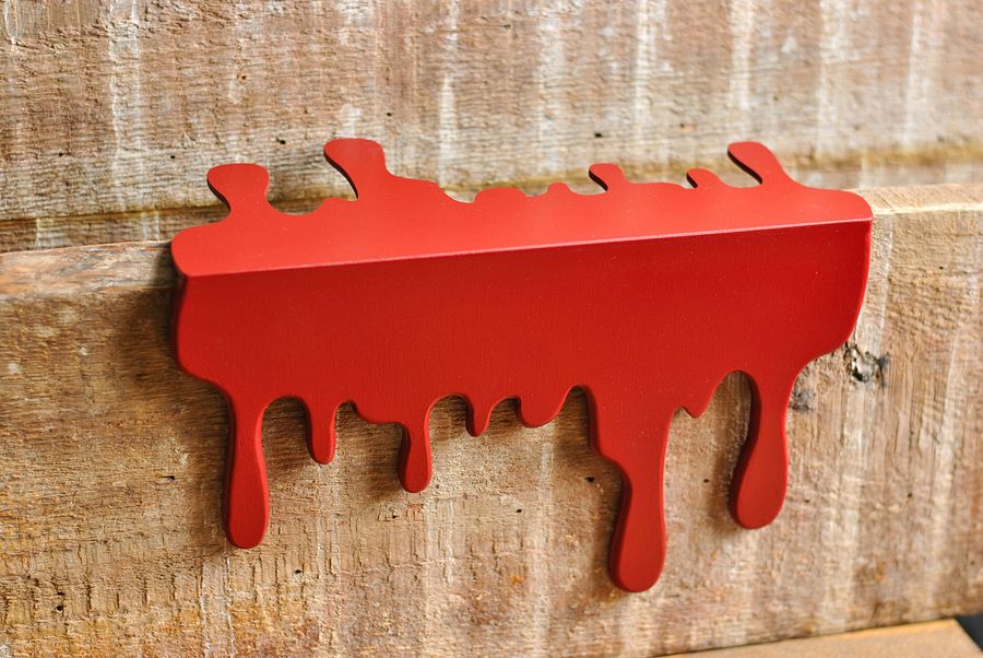 Blood Drip Shelf Sitter for Bookshelf or Mantel product image (5)