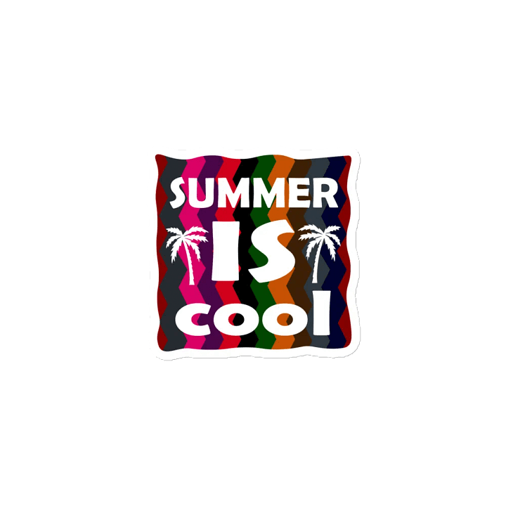 Summer Vibes Die-Cut Magnets product image (1)