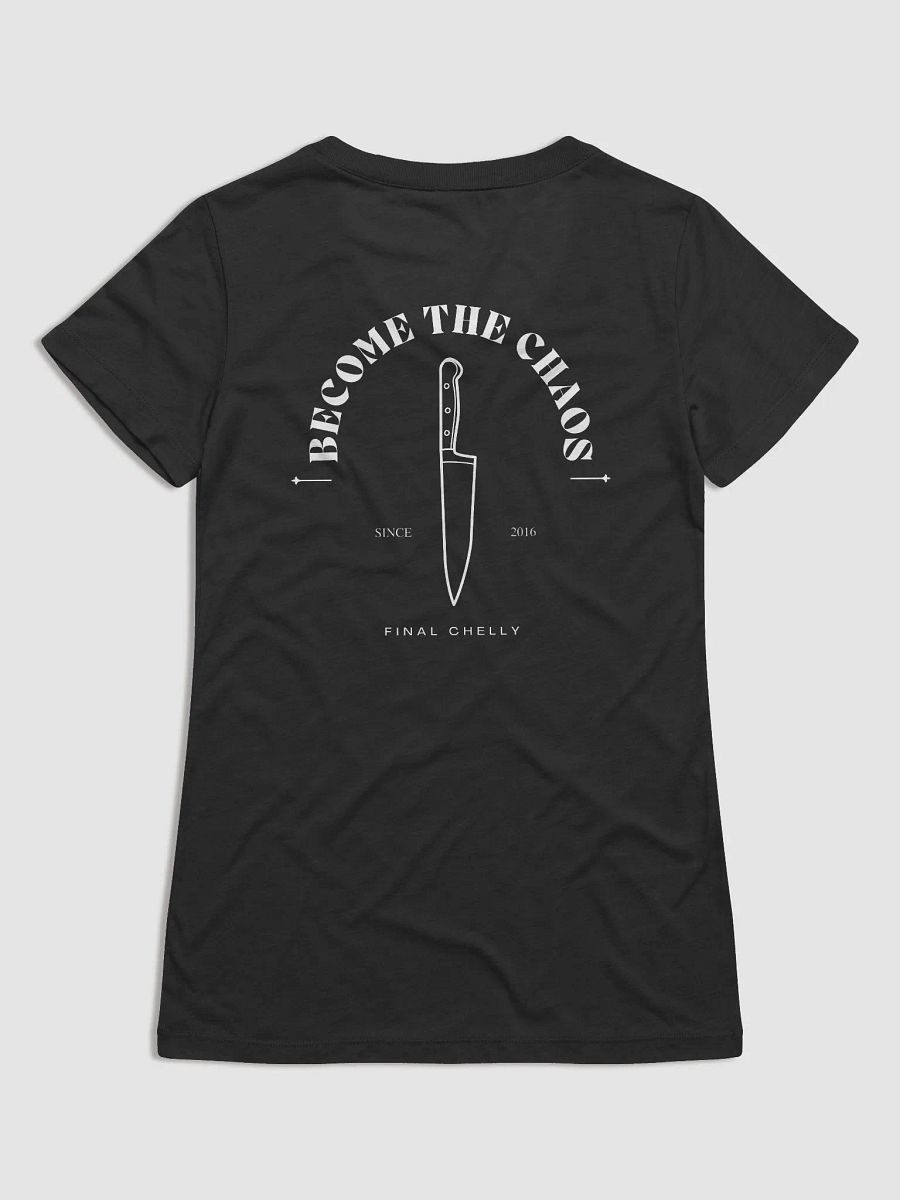 Become The Chaos Womens Triblend Printed Tee product image (6)