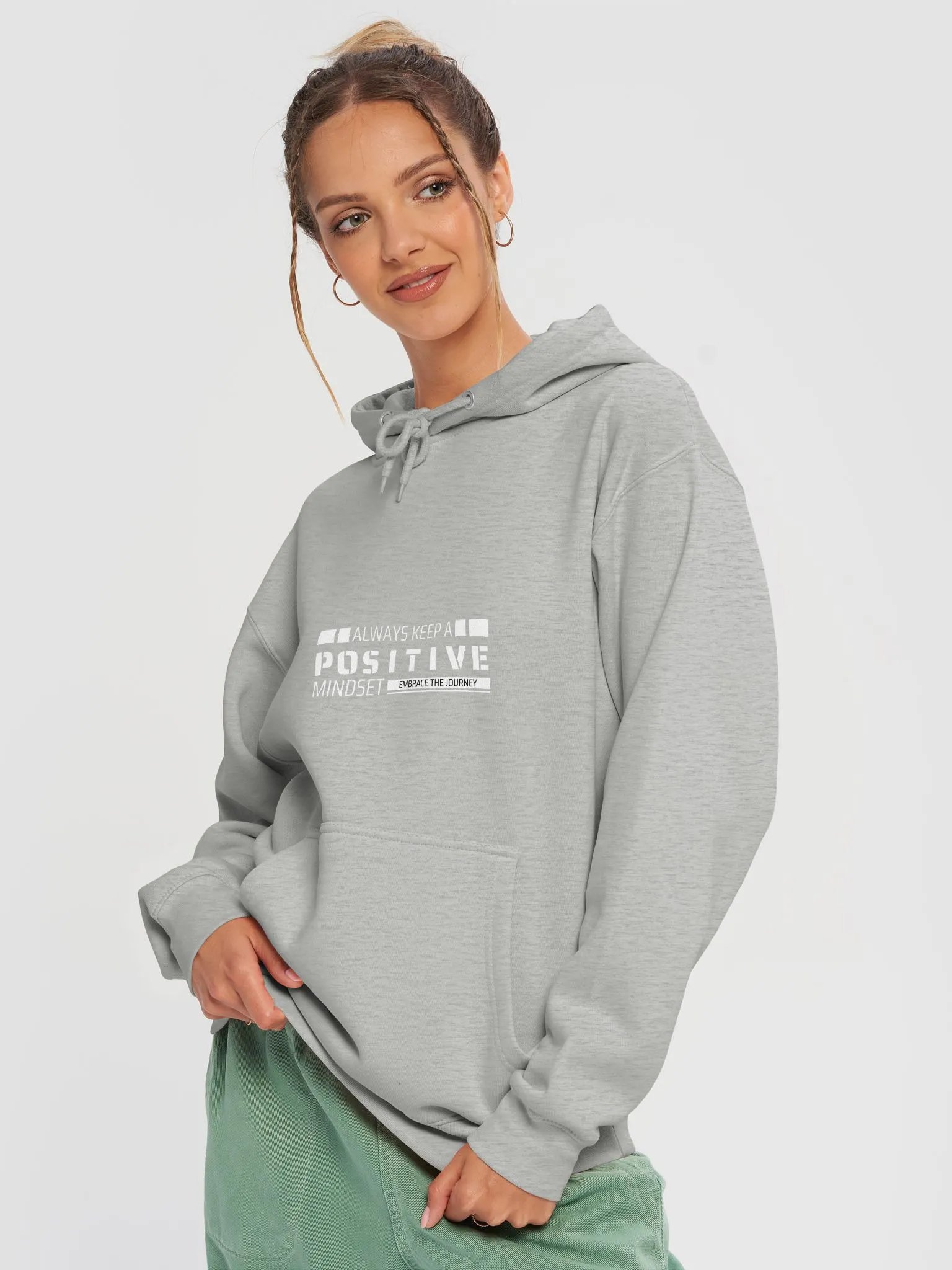 Positive Mindset Premium Hoodie product image (16)