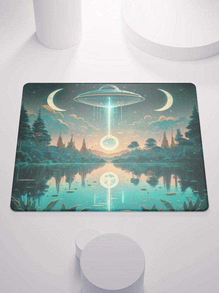 Twilight UFO Gaming Mouse Pad product image (1)