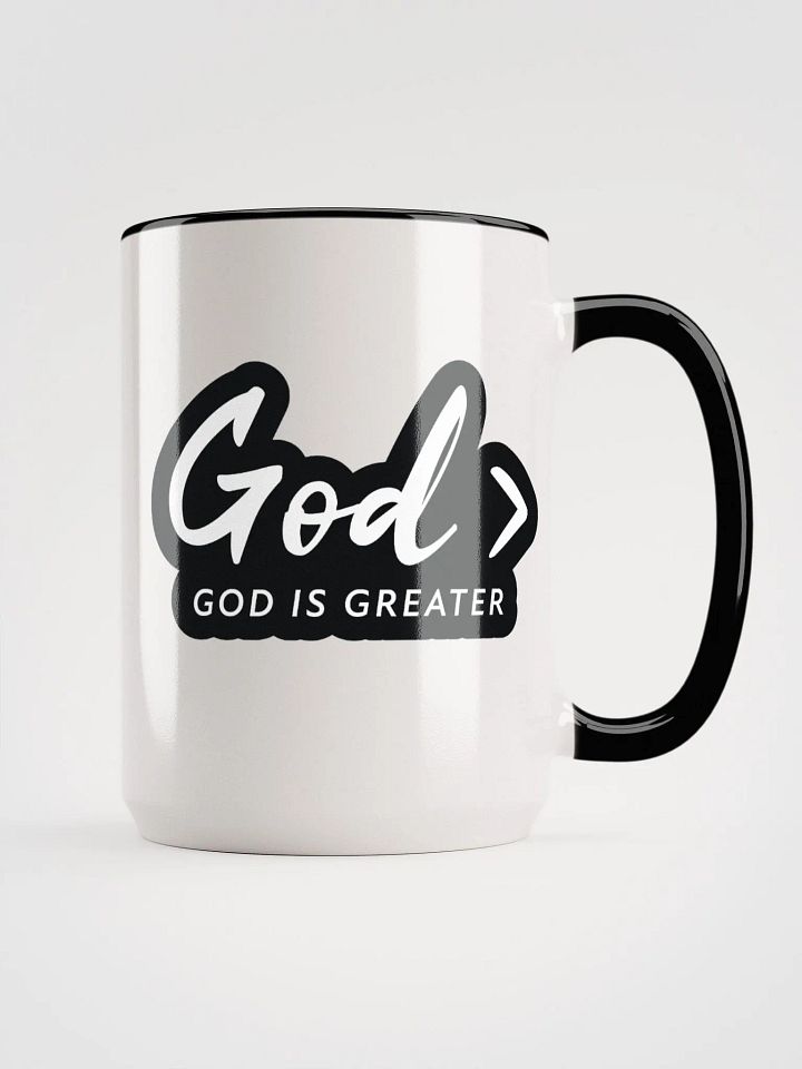 God > CLASSIC BLACK MUG product image (1)