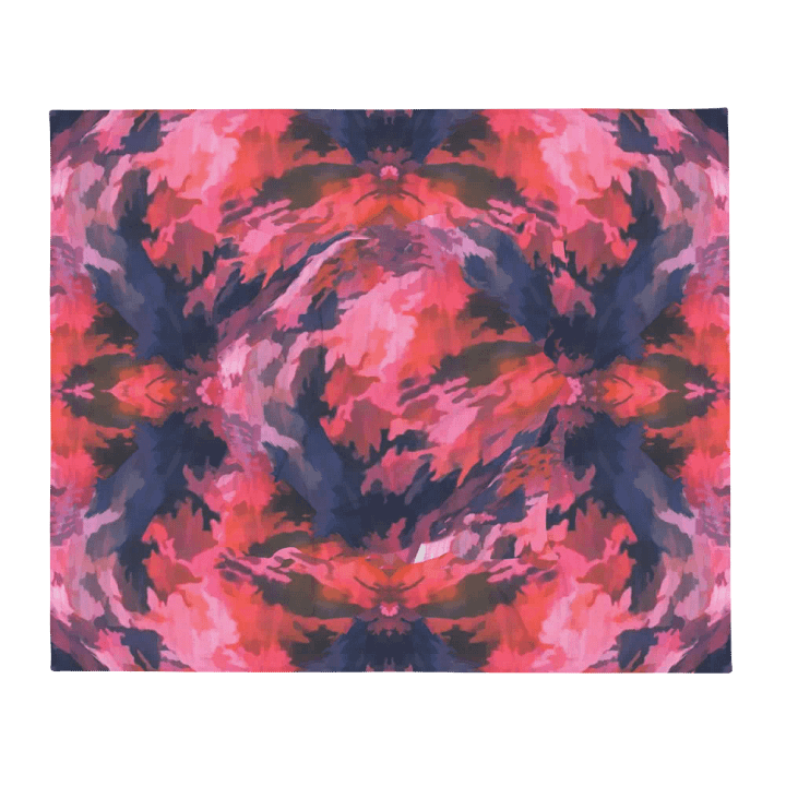 Pink Camo Throw Blanket product image (2)