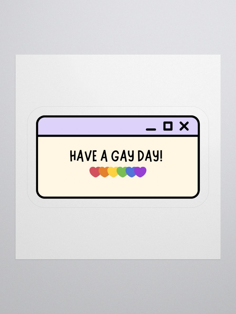 Have A Gay Day Sticker product image (1)