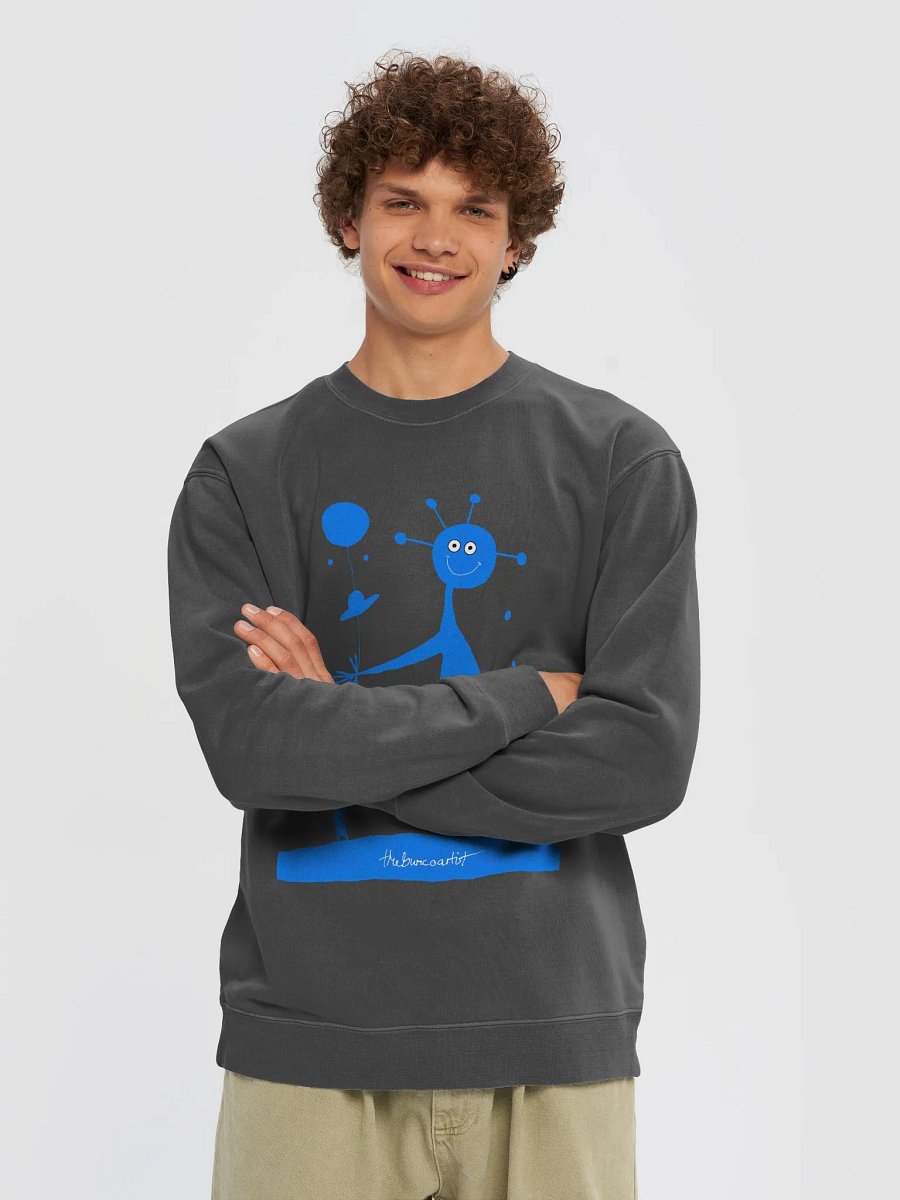 Independent Trading Co. Unisex Midweight Pigment Dyed Sweatshirt product image (2)