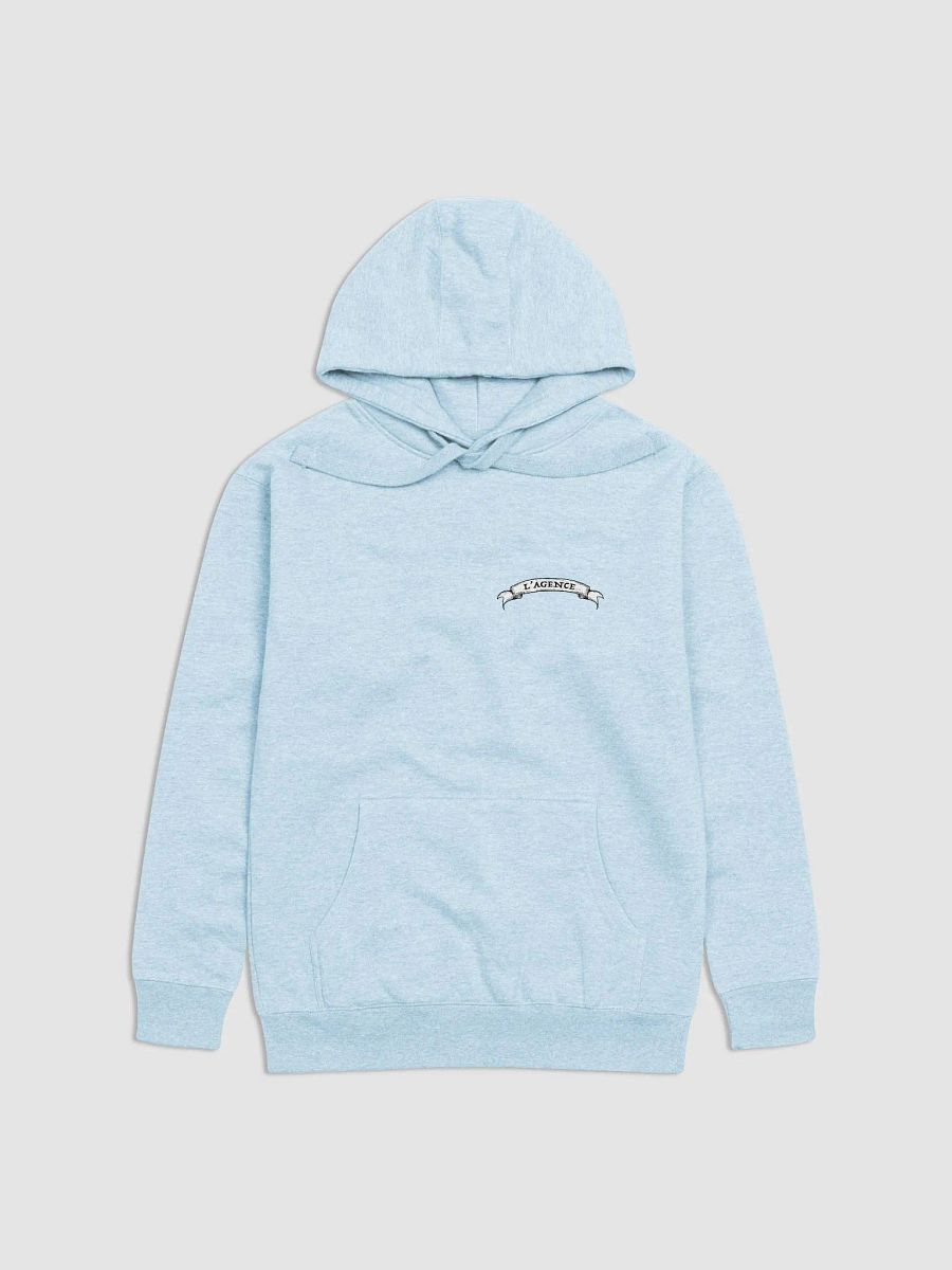 L'AGENCE TAROT PYRAMID HOODIE SKY BLUE product image (1)