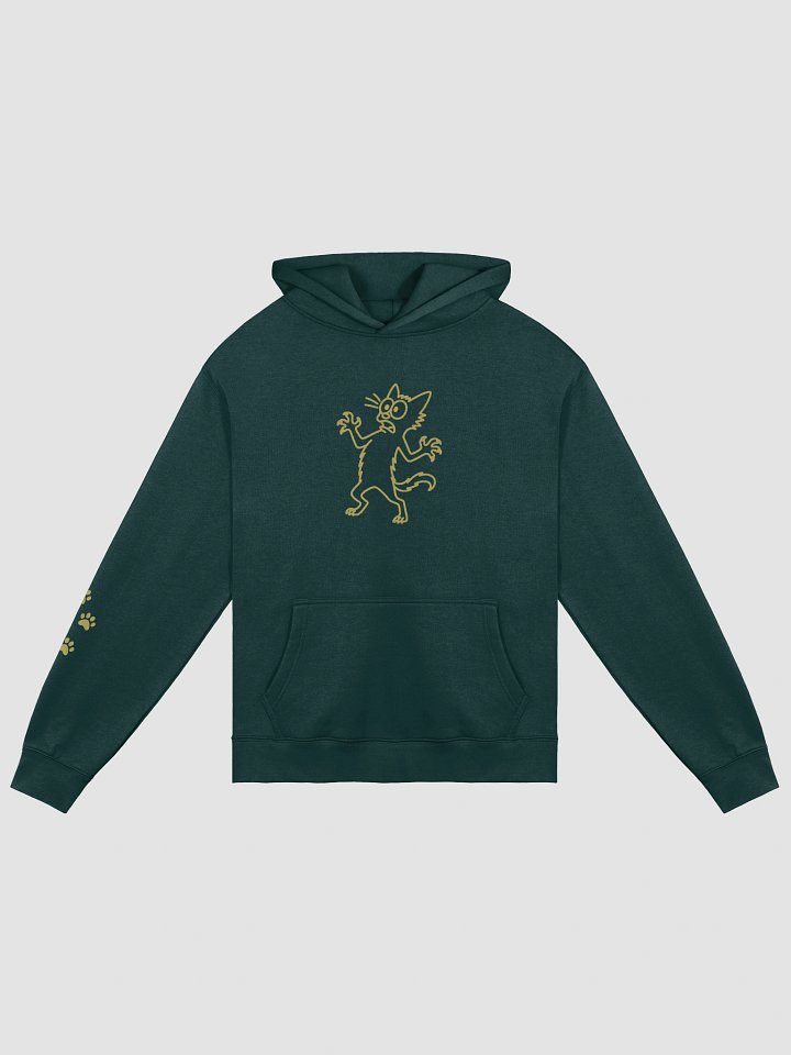 Scaredy Cat Unisex Oversized Hoodie-Paws product image (1)