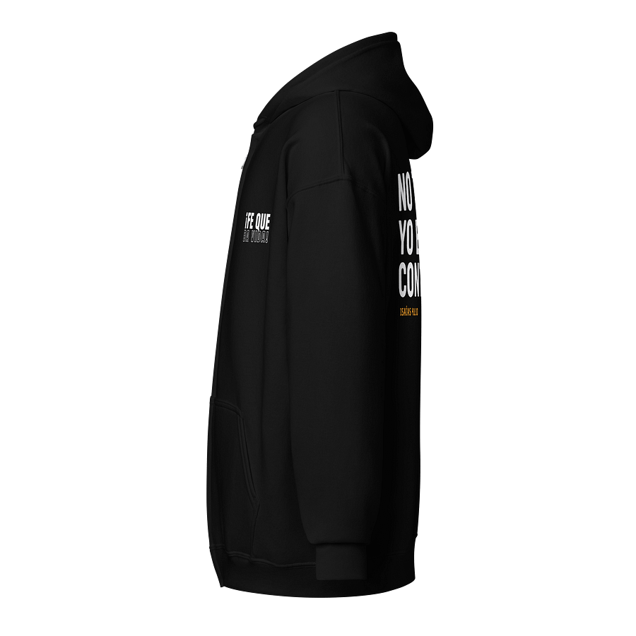 Sudadera Unisex con Capucha y Cremallera | No temas yo estoy contigo product image (3)
