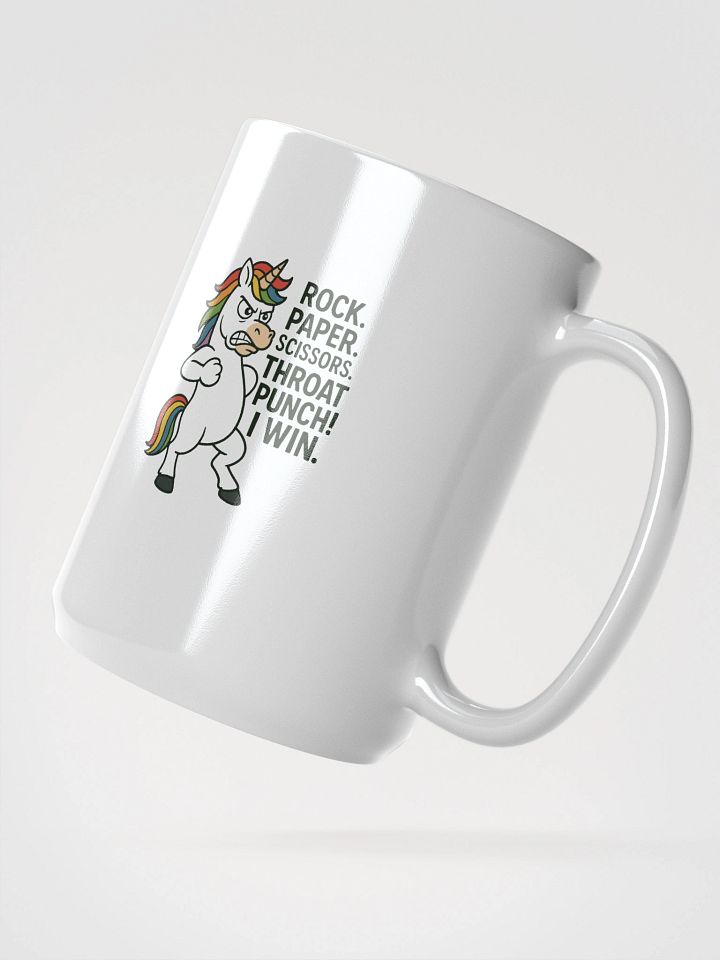 Rock. Paper. Scissors. THROAT PUNCH! - Mug product image (2)