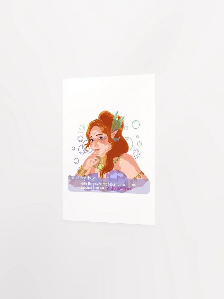 Great Fairy Holly Matte Poster product image (2)