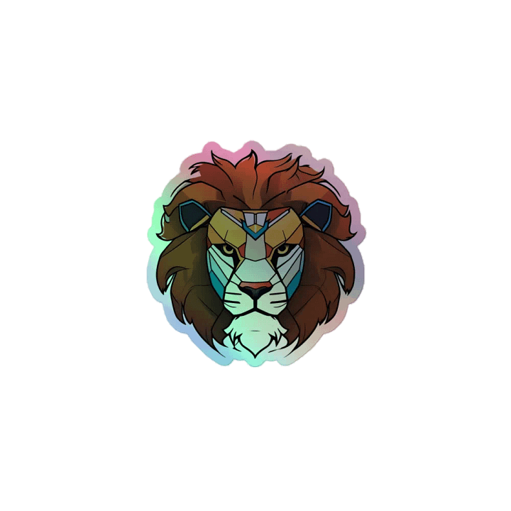 Voltron Lion Holo Sticker product image (1)