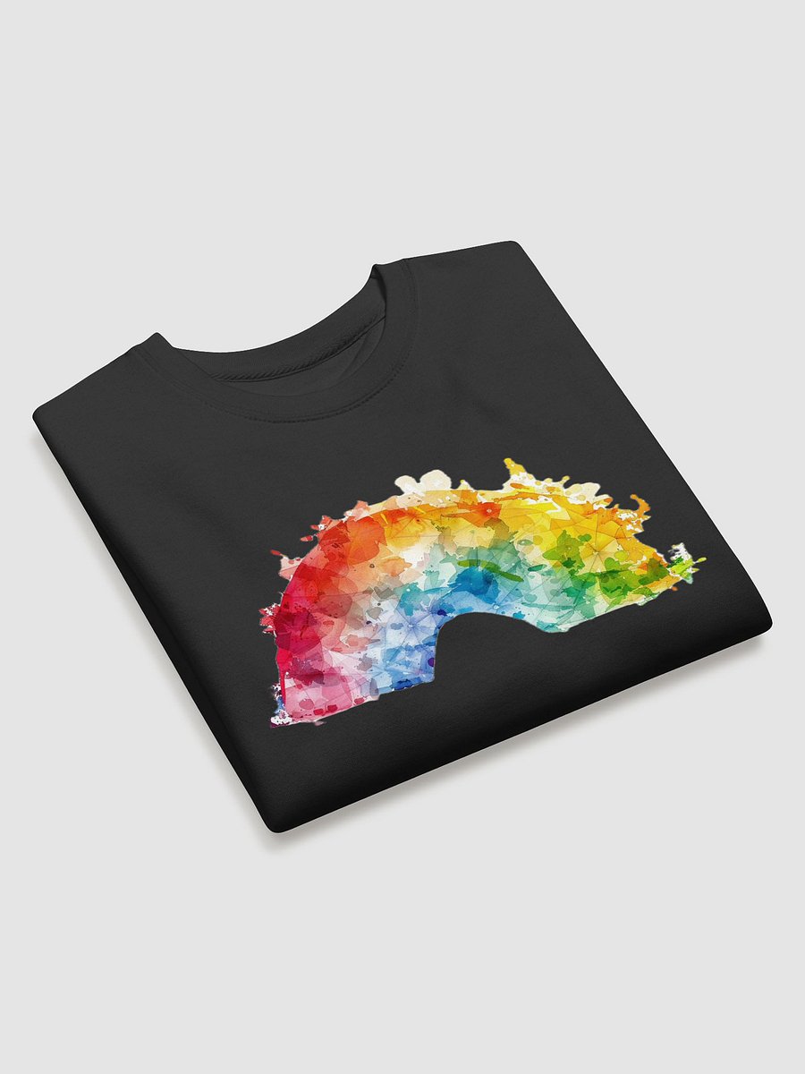 Rainbow Splash Watercolor Pride Sweatshirt product image (21)