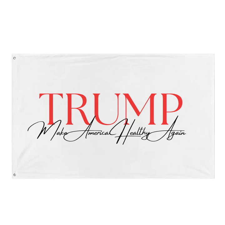 'TRUMP, Make America Healthy Again' Flag product image (1)