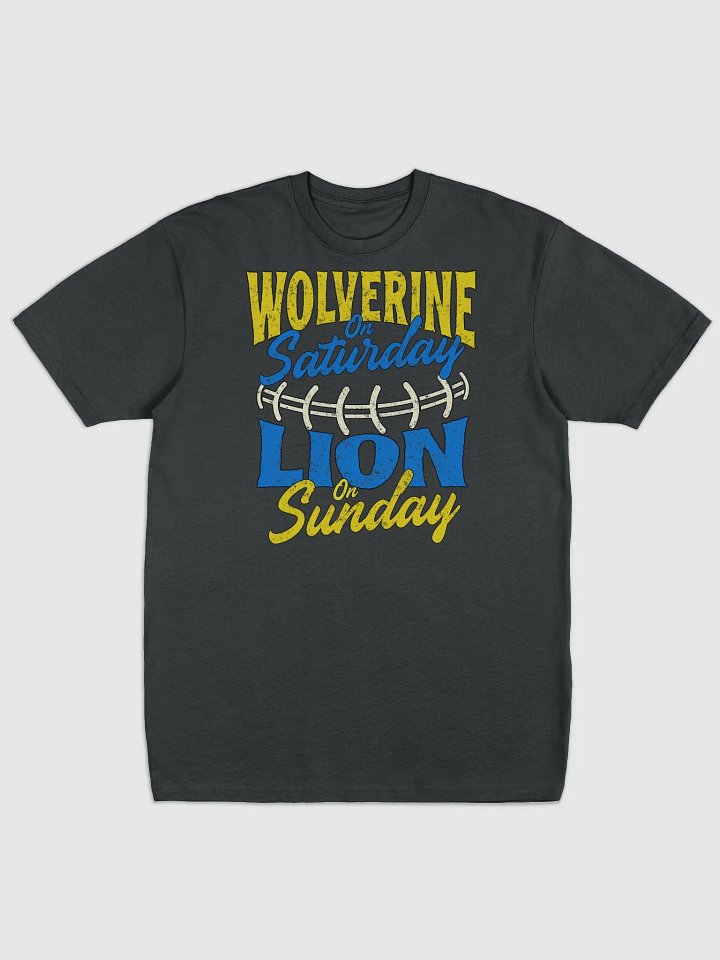 Vintage Wolverine On Saturday Lion On Sunday product image (1)