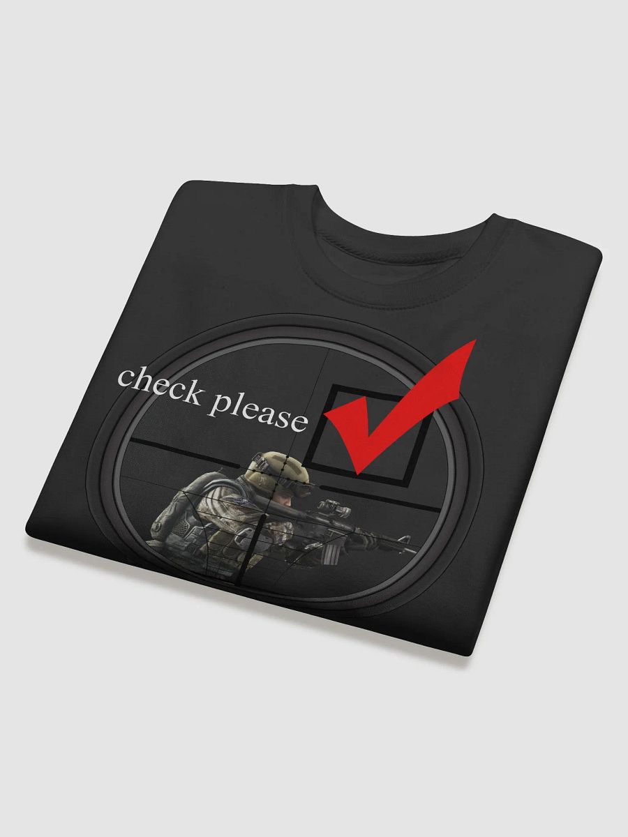Check Please Tactical Sweatshirt product image (4)